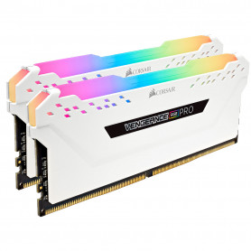 Corsair Vengeance RGB PRO 2X8GO DDR4 3600C18 White - Mémoire RAM | Infomax Paris