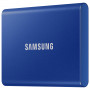Samsung Portable SSD T7 500Go Bleu - Disque dur et SSD externes | Infomax Paris