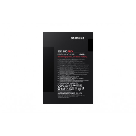 Samsung SSD 990 PRO 1 To - Barette SSD M.2 NVMe PCIe - Disque SSD - Samsung