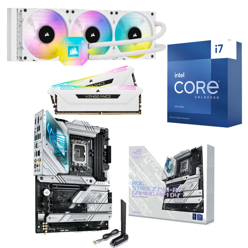 Intel Core i7 13700KF - Asus Z790 - RAM 32 Go DDR5 - Kit upgrade PC   sur
