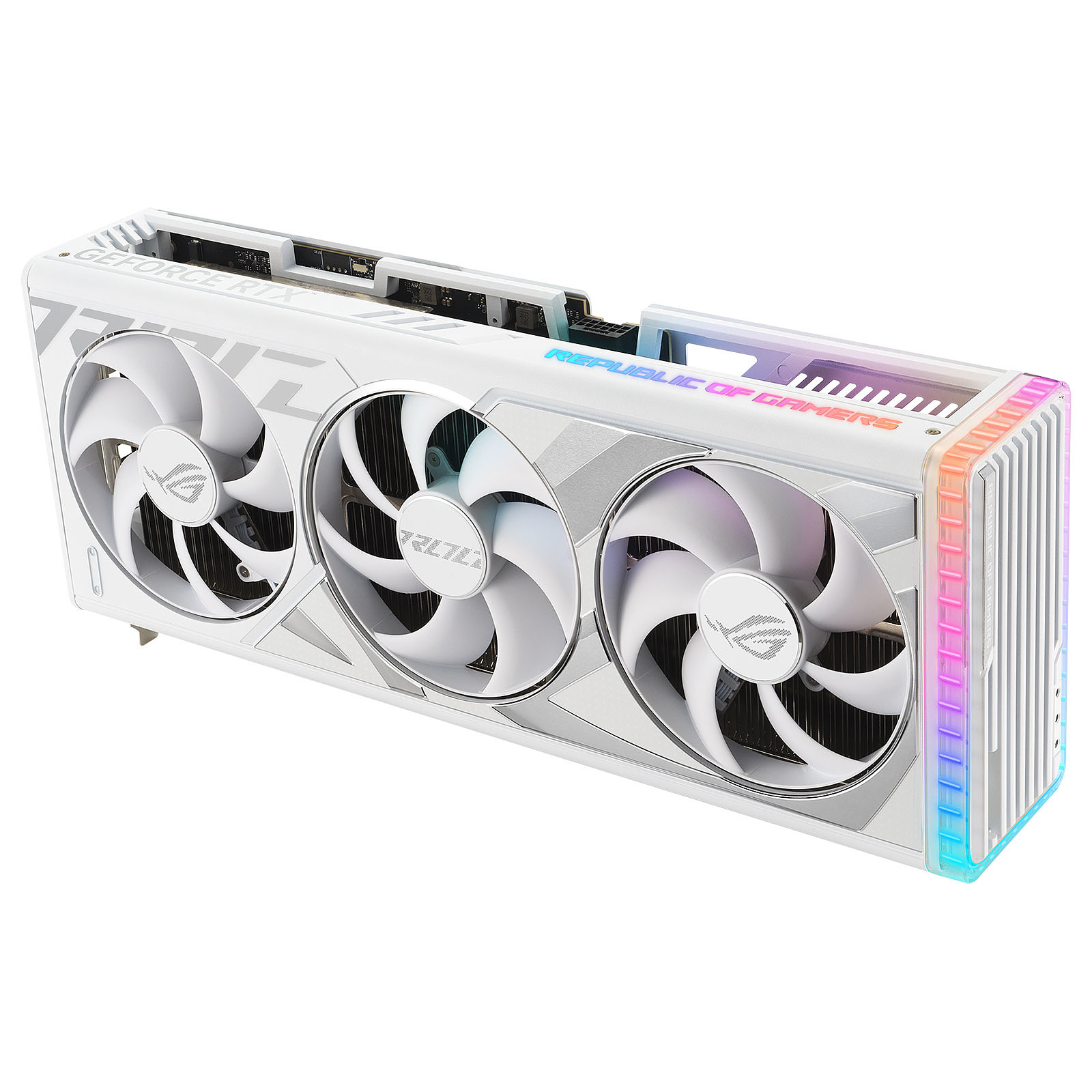 ASUS ROG Strix GeForce RTX 4090 White OC Edition 24GB Carte Graphiq...