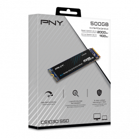 PNY CS1030 500Go M.2 NVMe - SSD PC Gamer | Infomax Paris