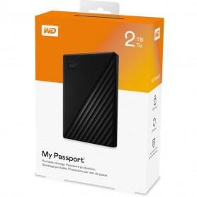 Western Digital My Passport 2To USB 3.0 Noir - Disque dur et SSD externes | Infomax Paris