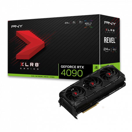 PNY GeForce RTX 4090 24GB XLR8 Gaming REVEL Edition - Carte graphique | Infomax Paris