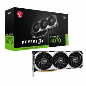 MSI GeForce RTX 4070 VENTUS 3X 12G OC - Carte graphique | Infomax Paris