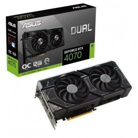 ASUS DUAL GeForce RTX 4070 O12G - Carte graphique | Infomax Paris