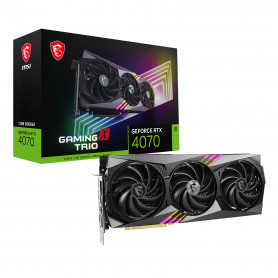 MSI GeForce RTX 4070 Gaming X TRIO 12G - Carte graphique | Infomax Paris