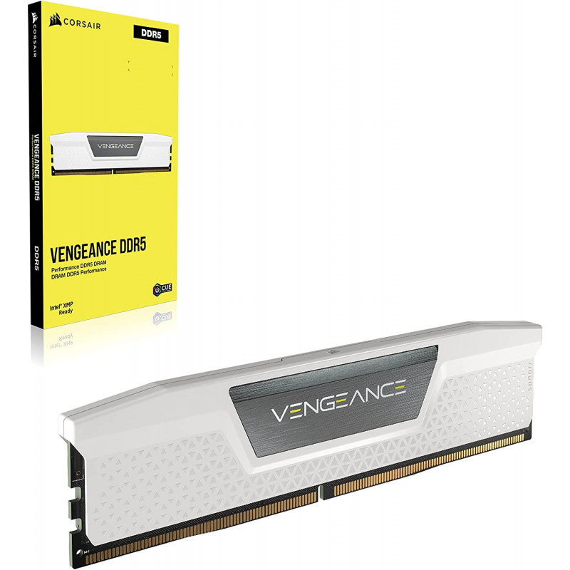 Corsair Vengeance DDR5 2x16Go 5200C40 - Blanc 