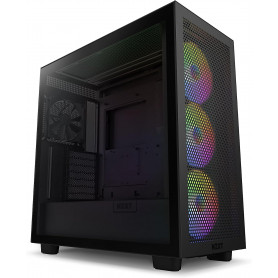 NZXT H7 Flow RGB - Noir - Boitier PC Gamer | Infomax Paris