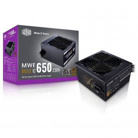 Cooler Master MWE 650W 80+ Bronze V2 - Alimentation PC Gamer | Infomax Paris