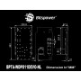 Bitspower Sedna O11D EVO-N - Réservoirs Watercooling | Infomax Paris