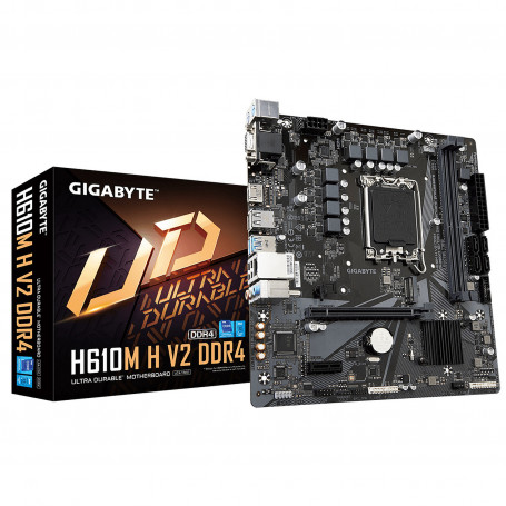 GIGABYTE H610M H V2 DDR4 - Carte mère gamer | Infomax Paris