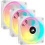 Corsair iCUE Link QX120 RGB Kit de démarrage - Blanc - Ventilateur PC Gamer | Infomax Paris