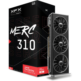 XFX Speedster MERC310 Radeon RX 7900XTX Black Gaming 24GB GDDR6 - Carte graphique | Infomax Paris