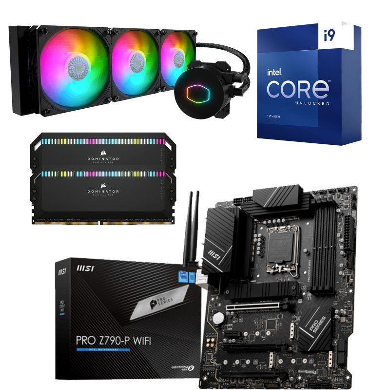 Intel Core i9 13900KF - Asus Z790 - RAM 32 Go DDR5 - Kit upgrade