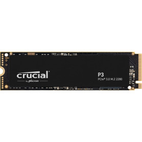 Crucial SSD P3 500GB PCIe 3.0 NVMe M.2 2280 Tray - SSD PC Gamer | Infomax Paris