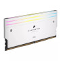 Corsair Dominator Titanium 2x16Go RGB LED DDR5 7200C34 - Blanc - Mémoire RAM | Infomax Paris