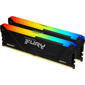 Kingston FURY Beast RGB DDR4 2x16GB 3200C16 - Promotions | Infomax Paris