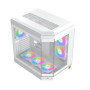 Xigmatek Cubi RGB - Artic - Boitier PC Gamer | Infomax Paris