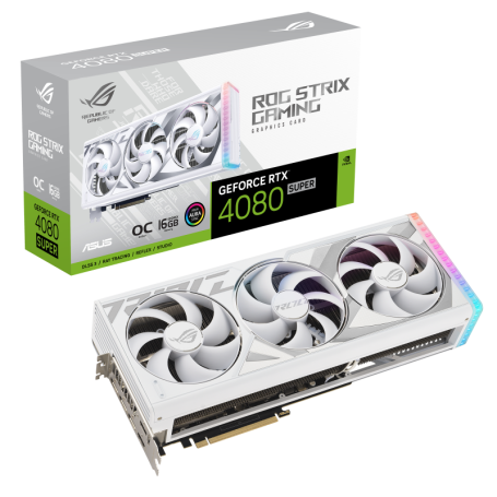ASUS ROG Strix GeForce RTX 4080 Super White OC 16Go - Carte graphique | Infomax Paris