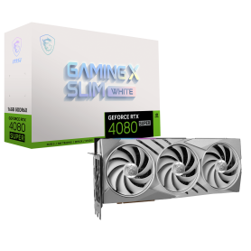 MSI GeForce RTX 4080 Super 16G Gaming X Slim White - Carte graphique | Infomax Paris