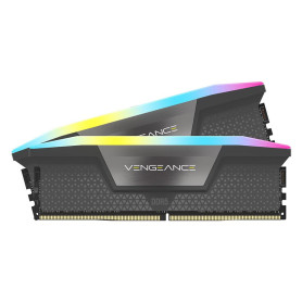 CORSAIR VENGEANCE RGB DDR5 32GB (2x16GB) DDR5 6000 CL36-36-36-76 1.35V AMD EXPO & Intel XMP - Grey - Mémoire RAM | Infomax Paris
