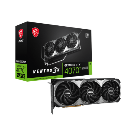 MSI GeForce RTX 4070 Ti Super 16G VENTUS 3X OC - Carte graphique | Infomax Paris