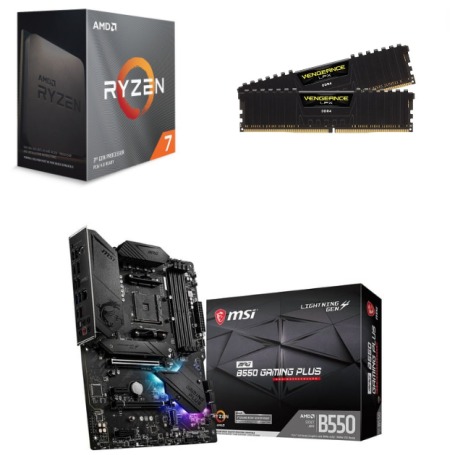 Kit upgrade - Ryzen 7 5700x - B550 Gaming - 32 Go DDR4 - Kit d'upgrade PC | Infomax Paris