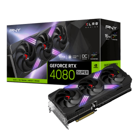PNY GeForce RTX 4080 SUPER 16GB XLR8 Gaming VERTO EPIC-X RGB OC - Carte graphique | Infomax Paris