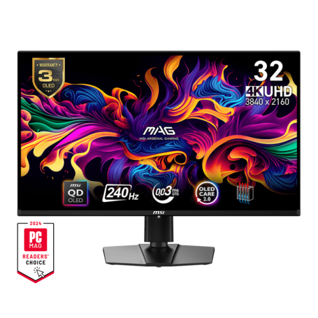 MSI MAG 321UPX QD-OLED - 4K - 240 Hz