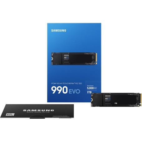 SAMSUNG 990 EVO 1TB NVME 2.0 PCIe 4.0 - Disque Dur interne SSD | Infomax Paris