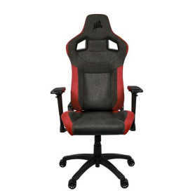 Corsair TC100 Relaxed - Fabric (Noir/Rouge) - Chaises et sièges Gamer | Infomax Paris