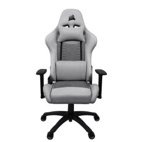 CORSAIR TC100 RELAXED - Fabric (SILVER/GRAY) - Chaises et sièges Gamer | Infomax Paris