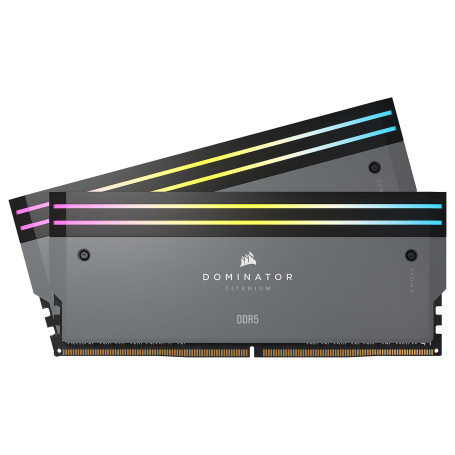 Corsair Dominator Titanium 2x16GB DDR5 6000C30 - Gris - Mémoire RAM | Infomax Paris