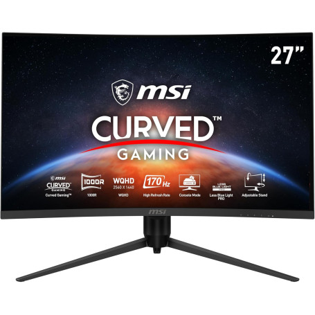 MSI G271CQP E2 - 2560x1440 - 170 Hz - Écrans PC gamer | Infomax Paris