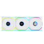 5x Lian Li Uni Fan 120 LCD - Blanc (Ecran inclus) | Infomax