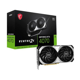 MSI GeForce RTX 4070 Ventus 2X E1 12G OC - Carte graphique | Infomax Paris