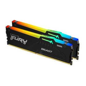 Kingston Fury Beast RGB XMP DDR5 2x16GB 6000C30 - Mémoire RAM | Infomax Paris