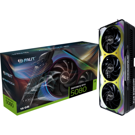 Palit GeForce RTX 5080 GameRock 16GB GDDR7 - Carte graphique | Infomax Paris