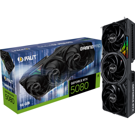 Palit GeForce RTX 5080 GamingPro 16GB GDDR7 - Carte graphique | Infomax Paris