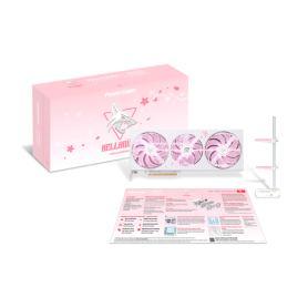 PowerColor HellHound Sakura RX 7800 XT Limited Edition 16 Go