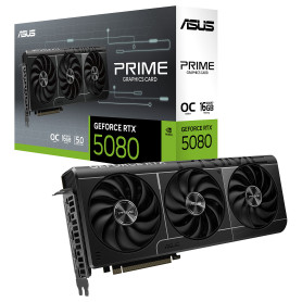 ASUS PRIME GeForce RTX 5080 16GB GDDR7 OC Edition - Carte graphique | Infomax Paris