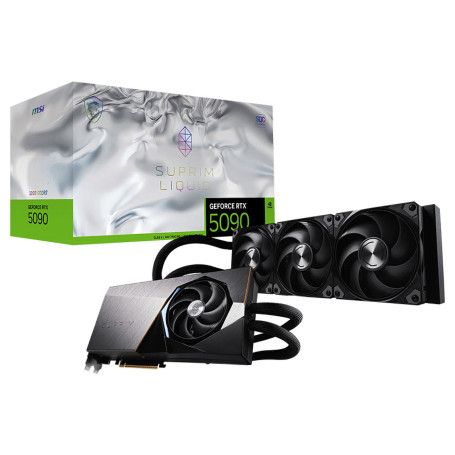 MSI GeForce RTX 5090 32G SUPRIM LIQUID SOC - Carte graphique | Infomax Paris