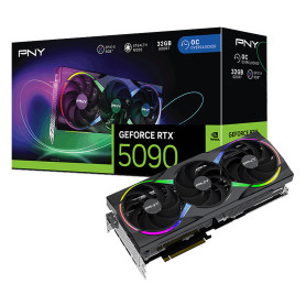 PNY GeForce RTX 5090 32GB ARGB Overclocked Triple Fan - Carte graphique | Infomax Paris