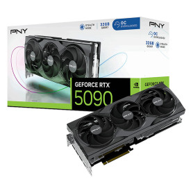 PNY GeForce RTX 5090 32GB Overclocked Triple Fan - Carte graphique | Infomax Paris