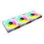 4x Ventilateurs ARGB - Blanc - Ventilateur PC Gamer | Infomax Paris