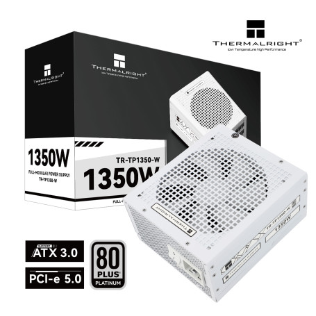 Thermalright TP 1350w 80+ Platinum - Blanc - Alimentation PC Gamer | Infomax Paris