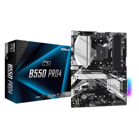 ASRock B550 Pro4 - Carte mère gamer | Infomax Paris