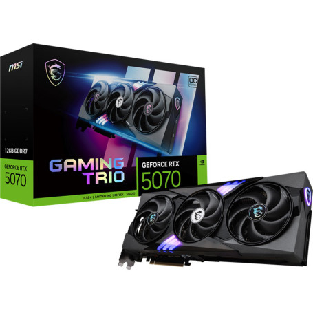 MSI GeForce RTX 5070 12G GAMING TRIO OC - Carte graphique | Infomax Paris