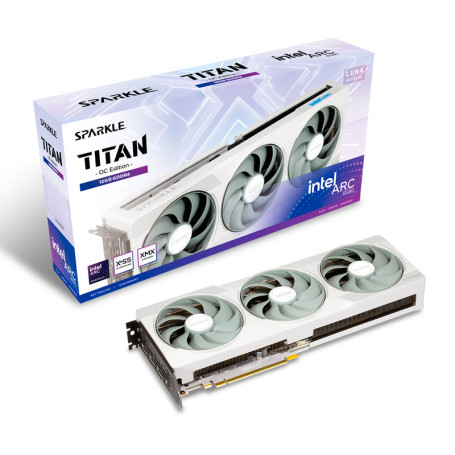 SPARKLE Arc™ B580 TITAN Luna 12 Go OC - Carte graphique | Infomax Paris